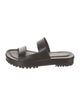 Tamara Mellon Leather Slides