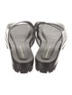 Tamara Mellon Leather Slides