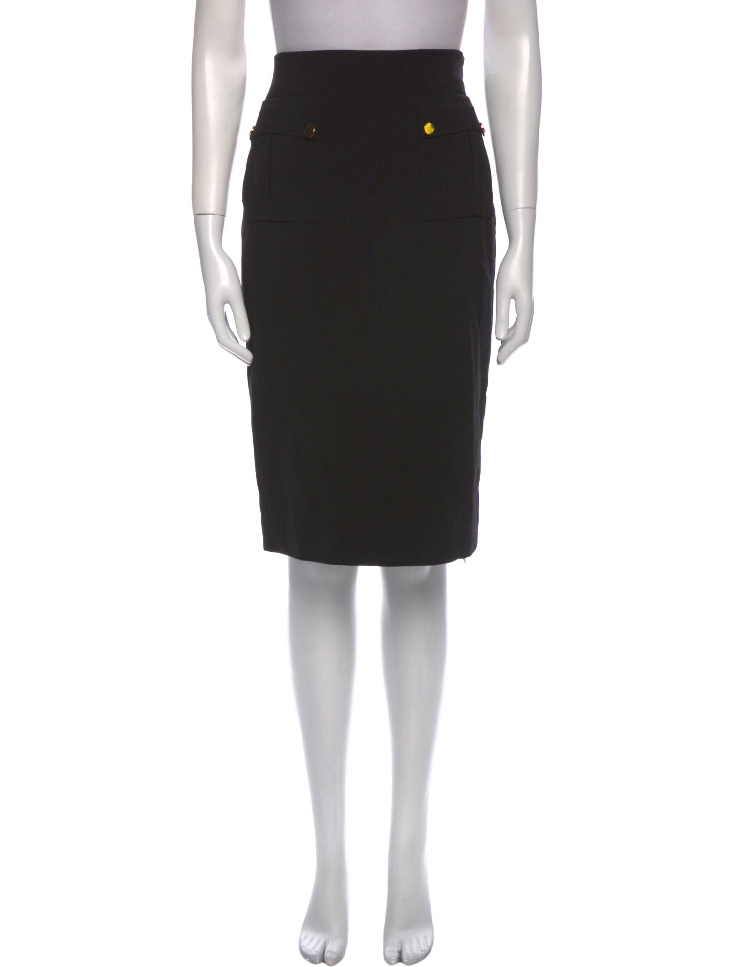Tamara Mellon Virgin Wool Knee-Length Skirt