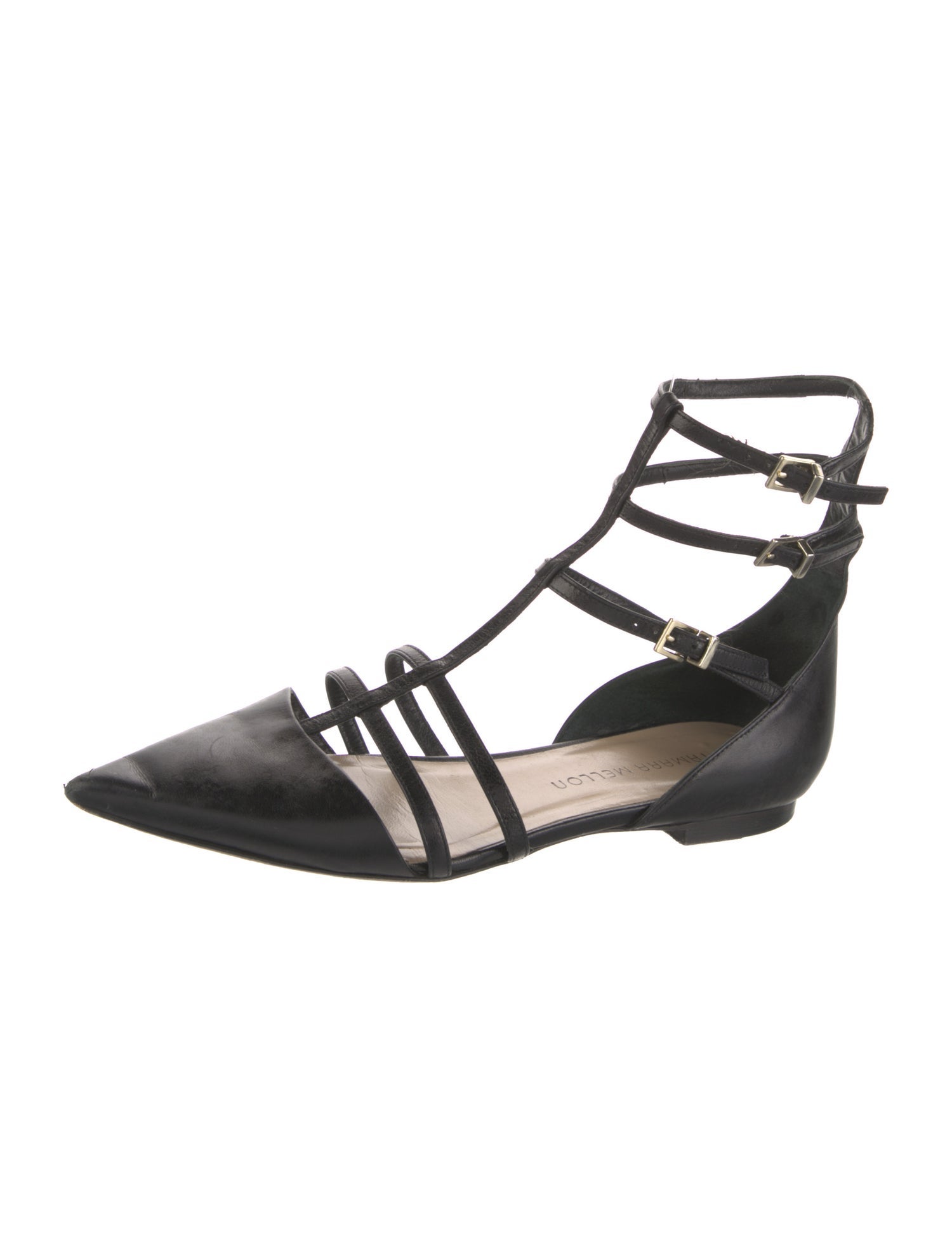 Tamara Mellon Leather Flats