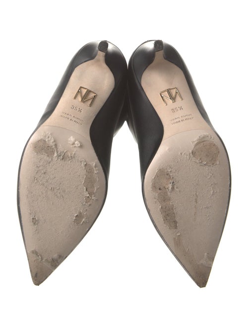 Tamara Mellon Leather Embroidered Accent Boots