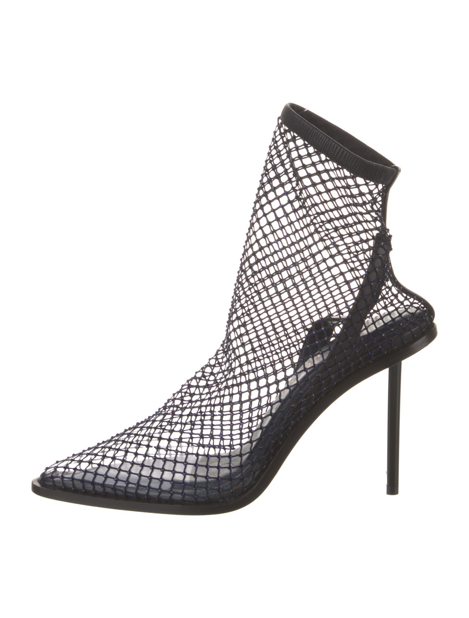 Tamara Mellon Mesh Crystal Embellishments Pumps