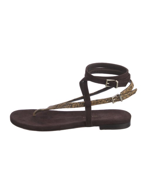 Tamara Mellon Suede Gladiator Sandals