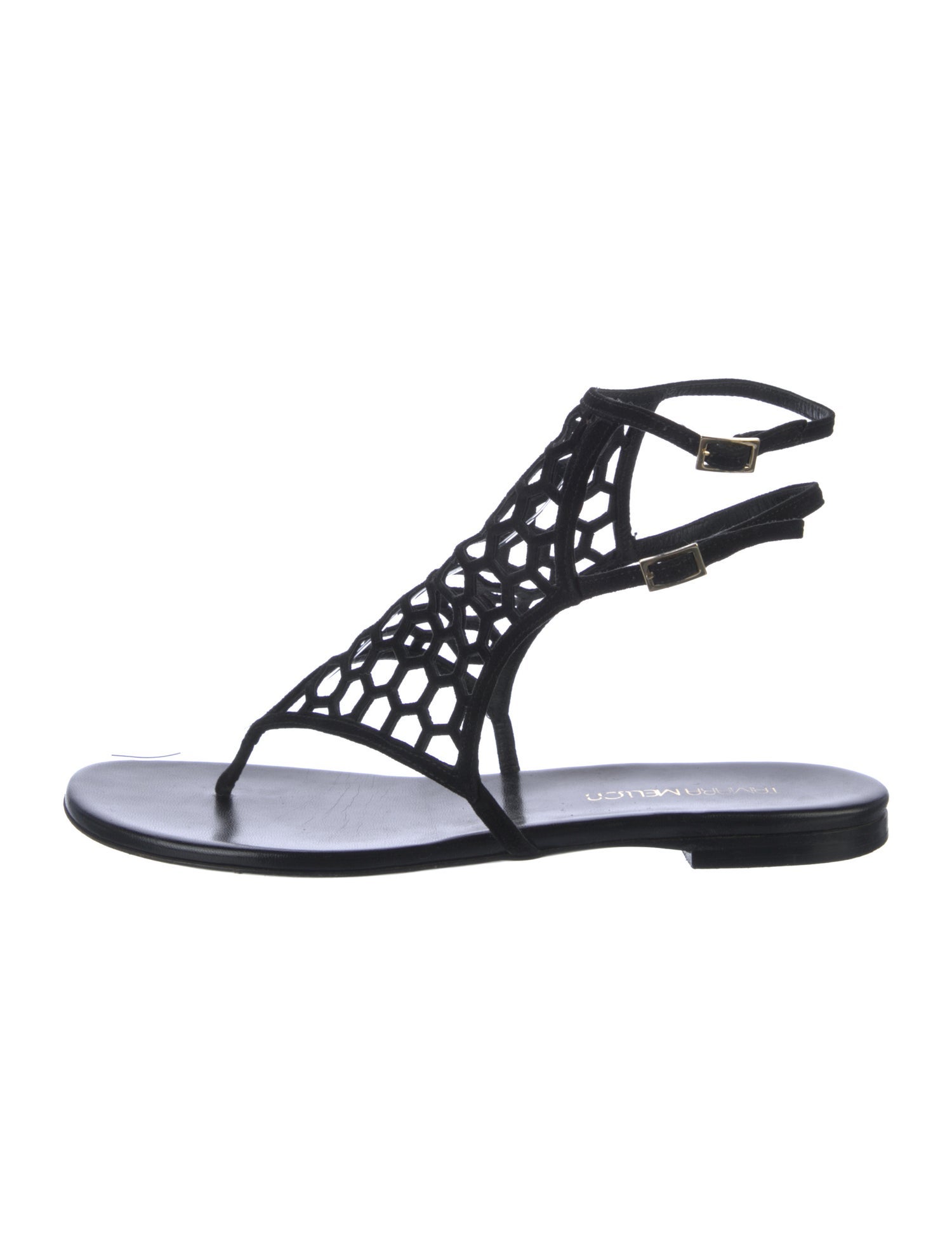 Tamara Mellon Suede Gladiator Sandals