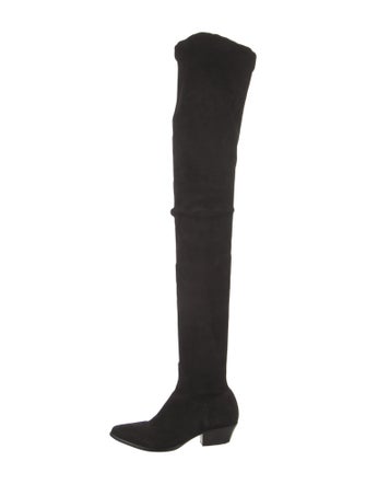 Tamara Mellon Suede Sock Boots