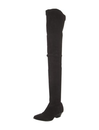 Tamara Mellon Suede Sock Boots