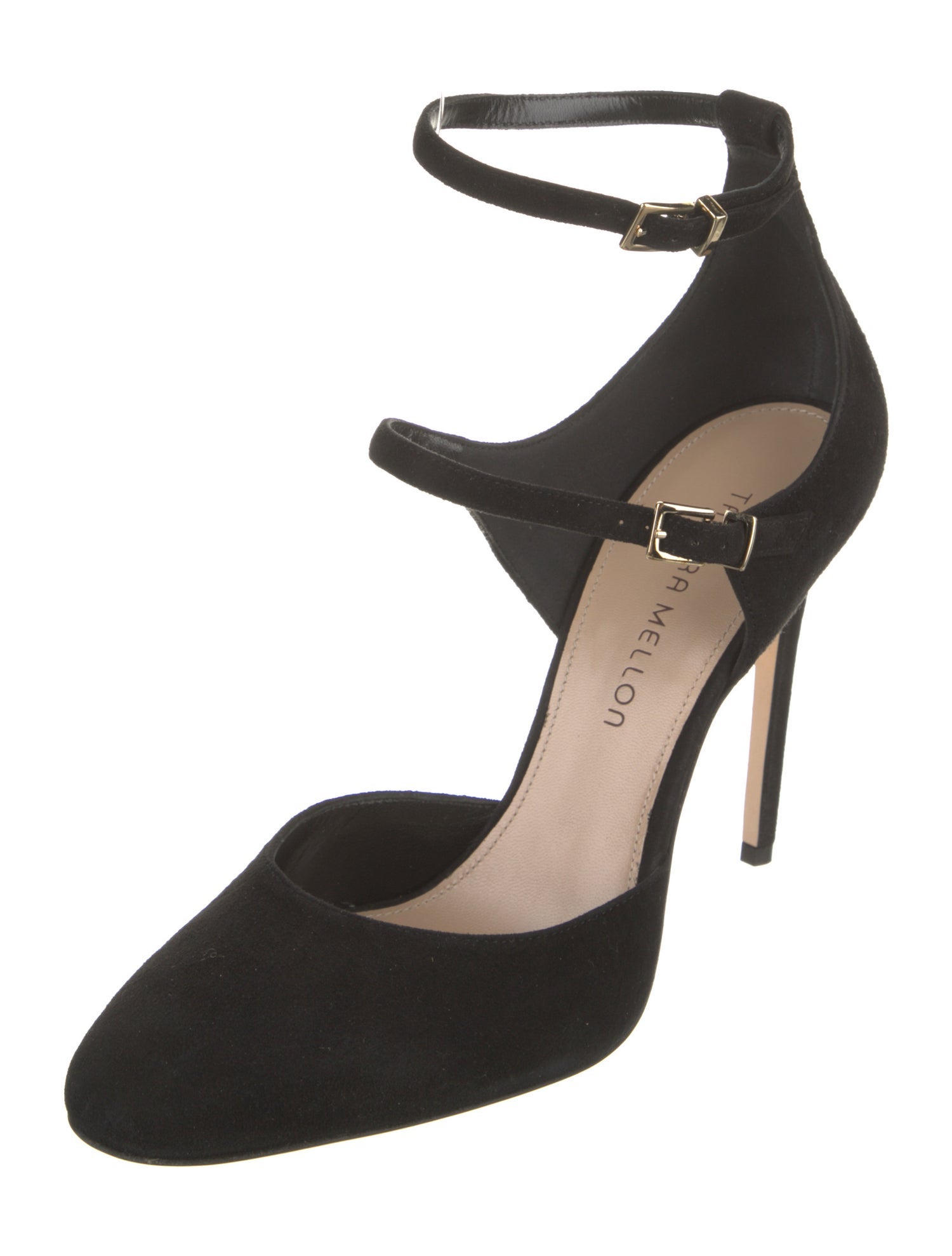 Tamara Mellon Suede D'Orsay Pumps