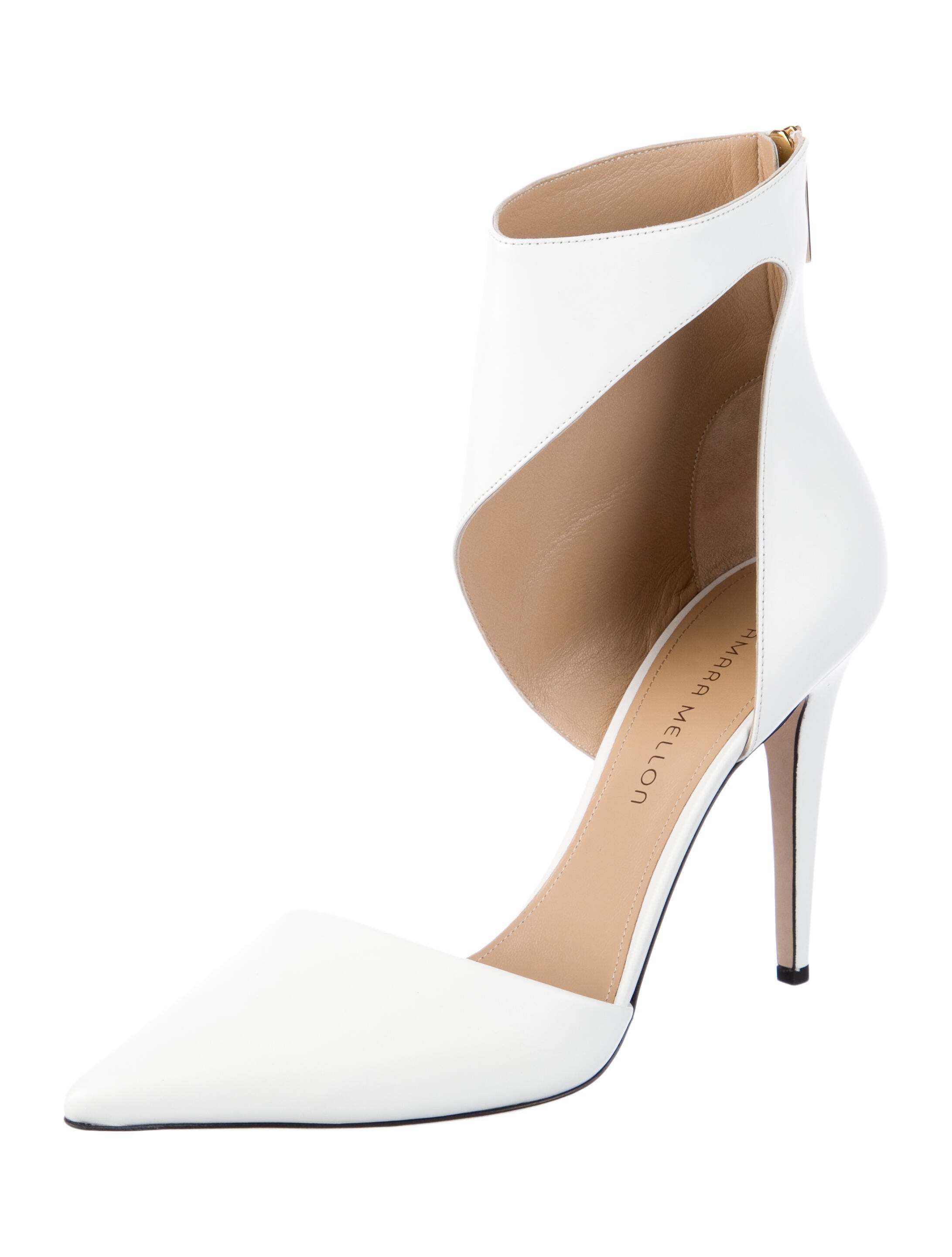 Tamara Mellon Leather D'Orsay Pumps