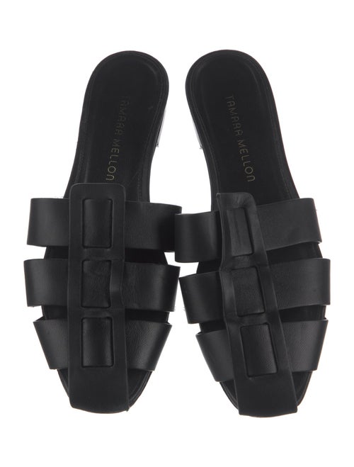 Tamara Mellon Leather Mules