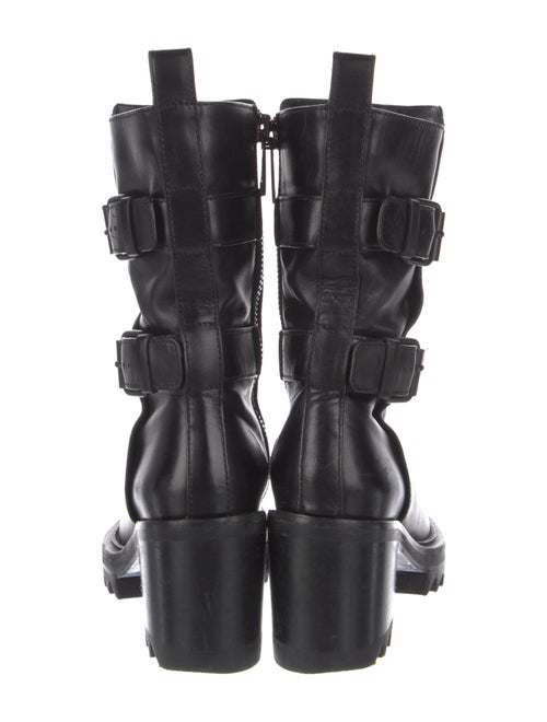Tamara Mellon Leather Combat Boots