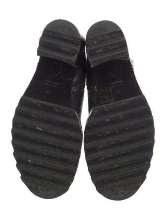 Tamara Mellon Leather Combat Boots