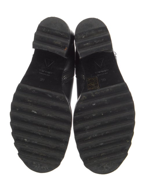 Tamara Mellon Leather Combat Boots