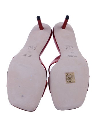 Tamara Mellon Leather Slides