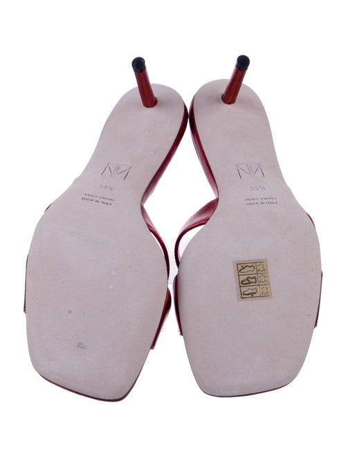 Tamara Mellon Leather Slides