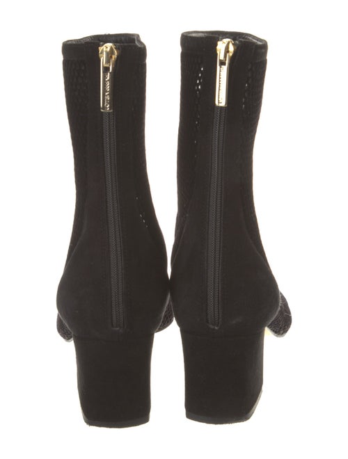 Tamara Mellon Suede Lasercut Accents Boots