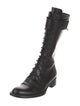 Tamara Mellon Leather Combat Boots