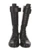 Tamara Mellon Leather Combat Boots