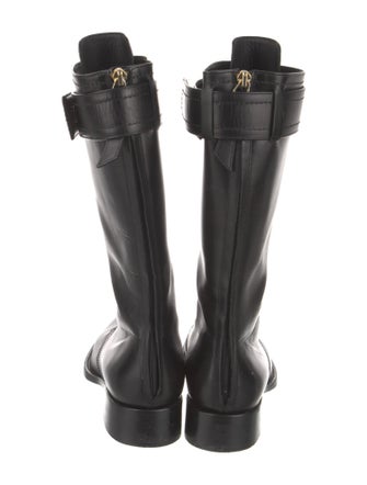 Tamara Mellon Leather Combat Boots