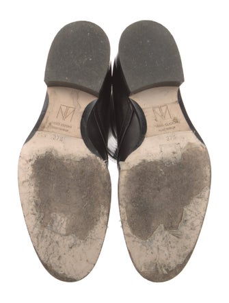 Tamara Mellon Leather Combat Boots