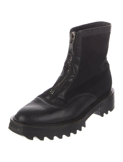 Tamara Mellon Leather Combat Boots