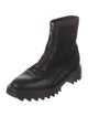 Tamara Mellon Leather Combat Boots