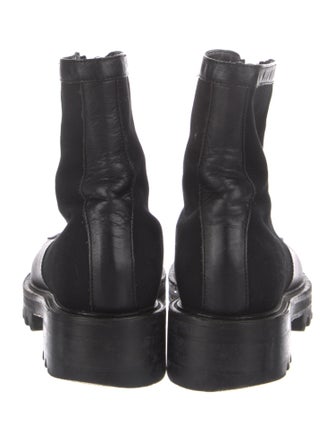 Tamara Mellon Leather Combat Boots