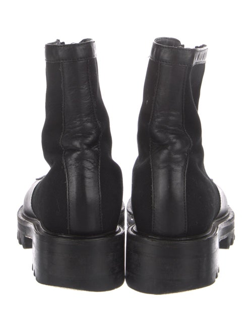 Tamara Mellon Leather Combat Boots