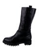 Tamara Mellon Leather Combat Boots