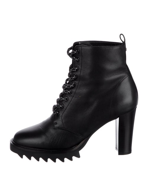 Tamara Mellon Leather Combat Boots