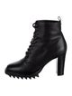 Tamara Mellon Leather Combat Boots