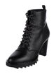 Tamara Mellon Leather Combat Boots