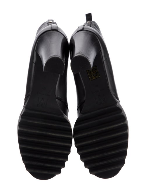 Tamara Mellon Leather Combat Boots