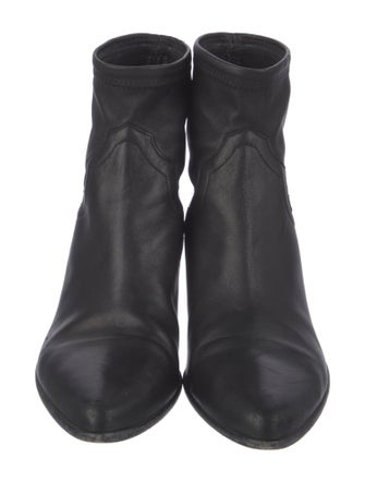 Tamara Mellon Leather Sock Boots