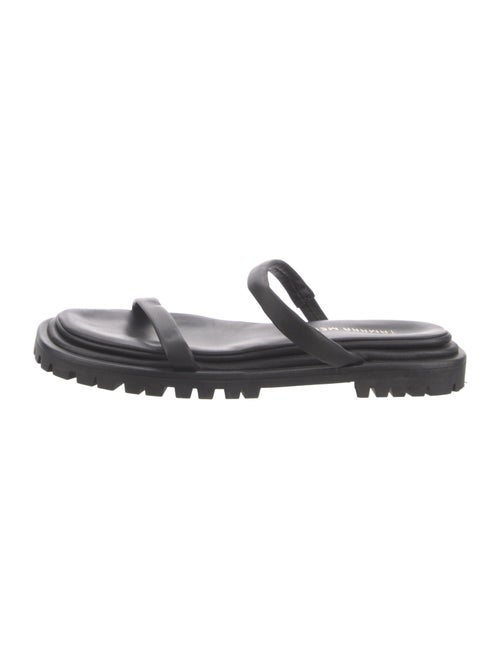 Tamara Mellon Leather Slides