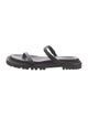 Tamara Mellon Leather Slides