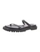 Tamara Mellon Leather Slides