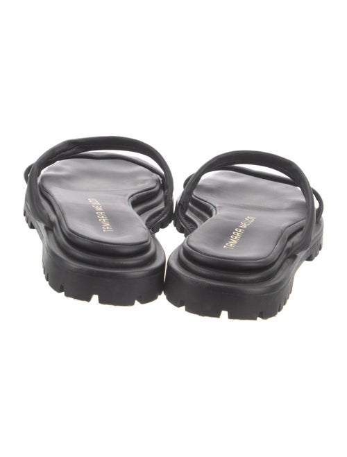 Tamara Mellon Leather Slides