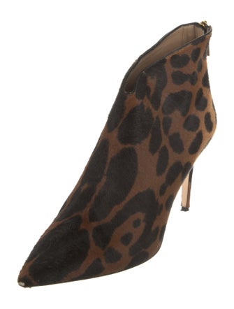 Tamara Mellon Ponyhair Animal Print Boots