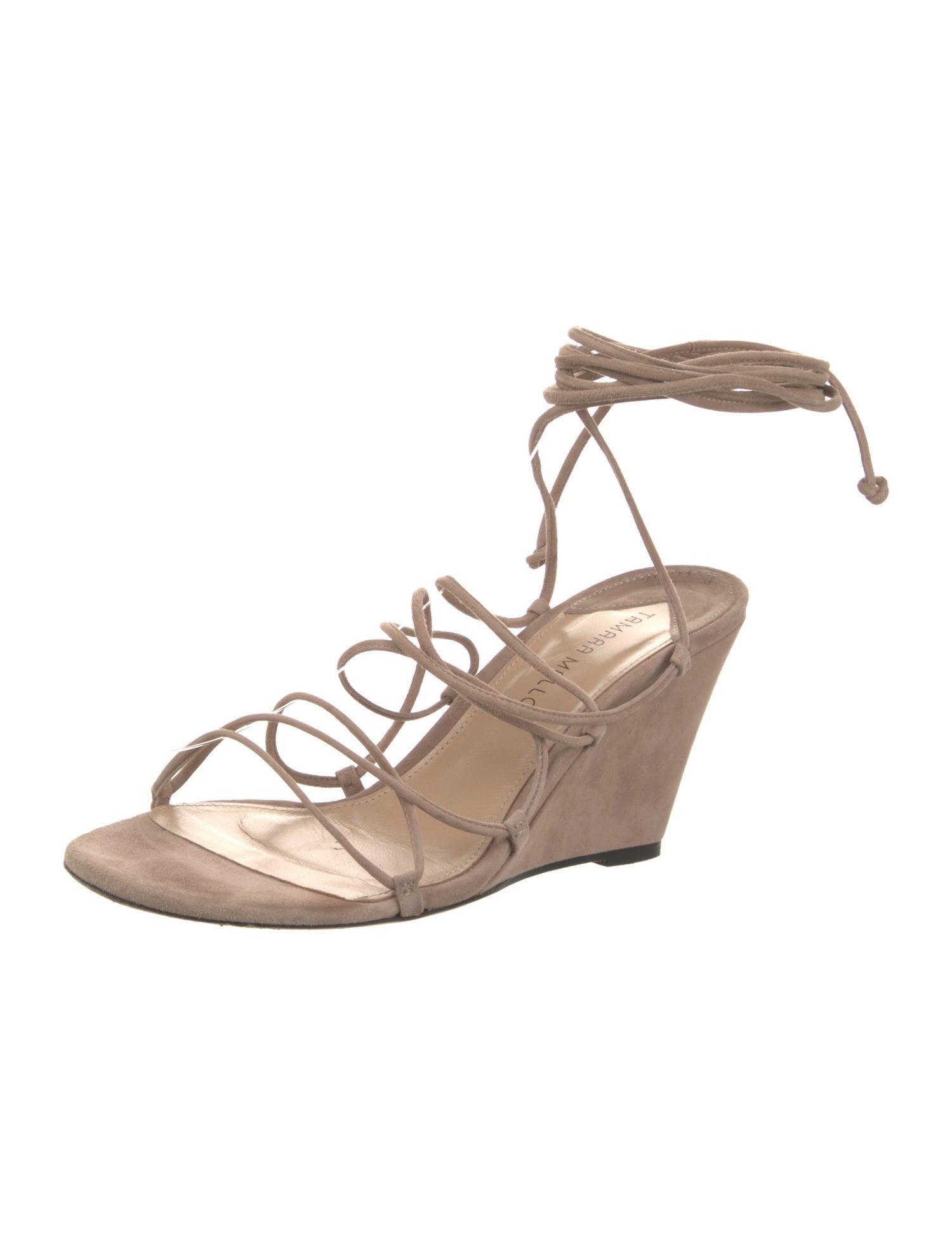 Tamara Mellon Suede Gladiator Sandals