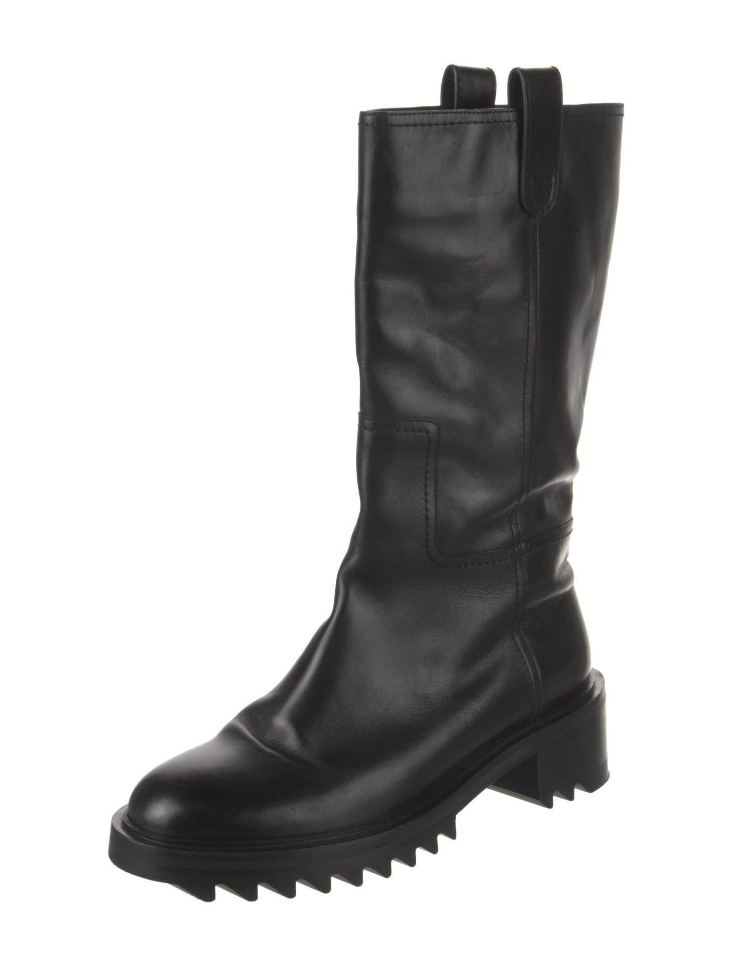 Tamara Mellon Leather Moto Boots