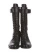 Tamara Mellon Leather Combat Boots