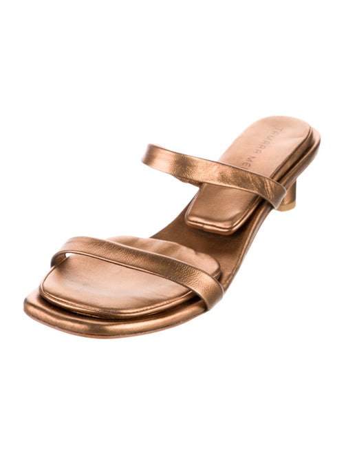 Tamara Mellon Leather Slides