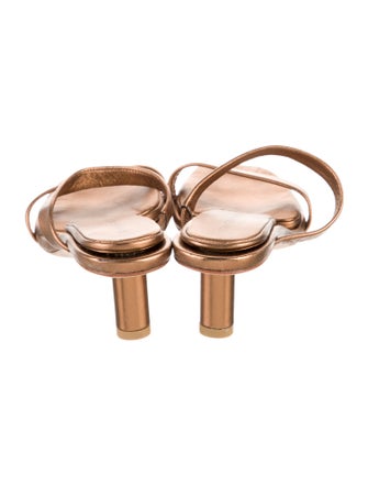 Tamara Mellon Leather Slides