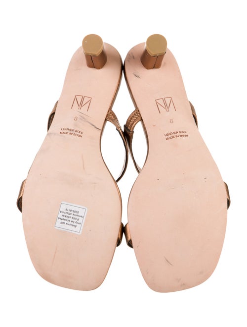 Tamara Mellon Leather Slides