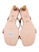 Tamara Mellon Leather Slides
