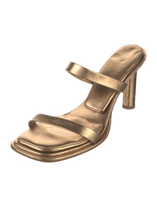 Tamara Mellon Leather Slides