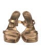Tamara Mellon Leather Slides