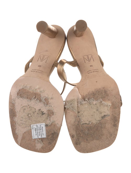 Tamara Mellon Leather Slides