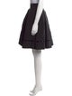 Tamara Mellon Pleated Accents Knee-Length Skirt