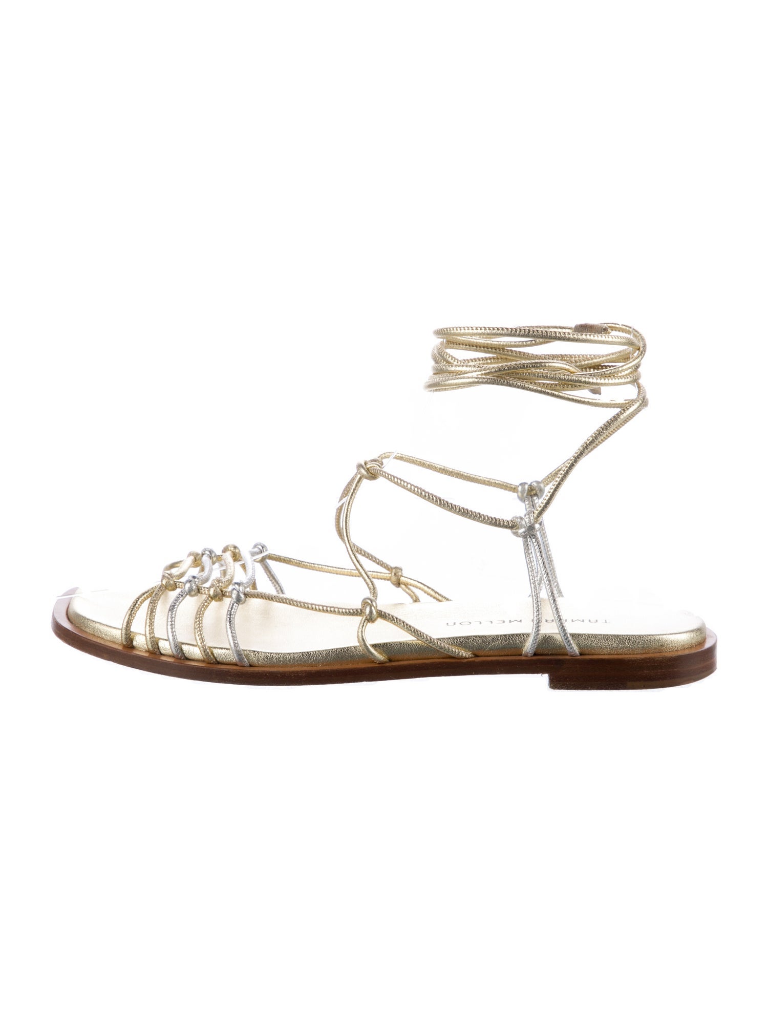 Tamara Mellon Leather Flats